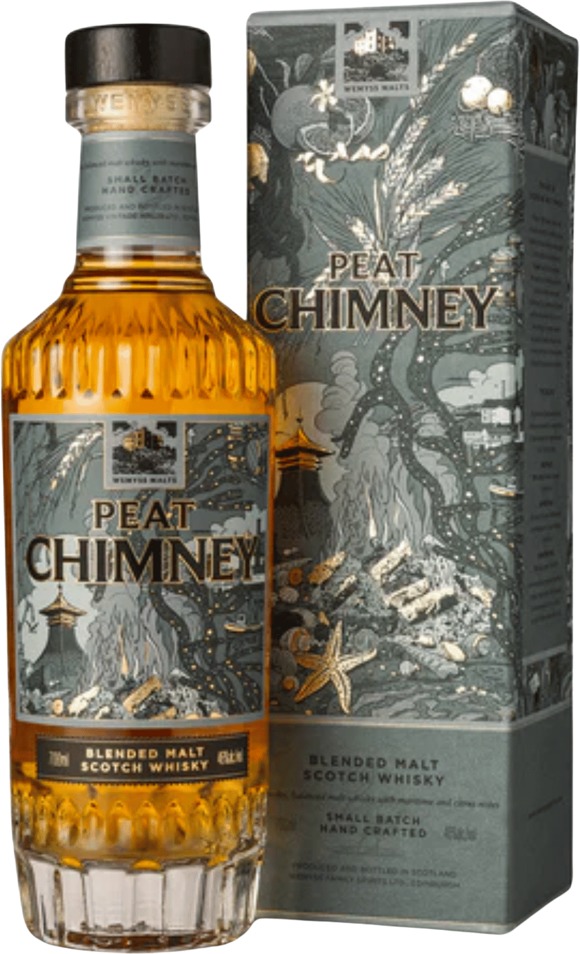 Peat Chimney 12 Year Old Blended Malt Scotch Whisky