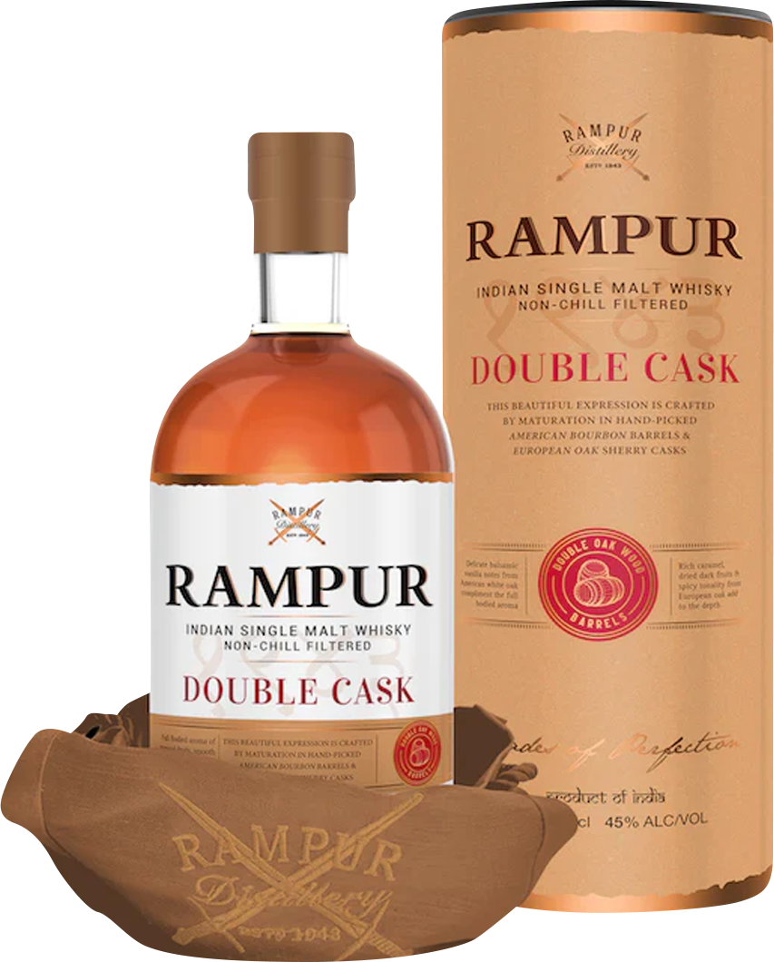 Rampur Double Cask Indian Single Malt Whisky