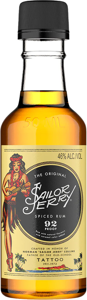 Sailor Jerry Spiced Navy Rum (50mL)