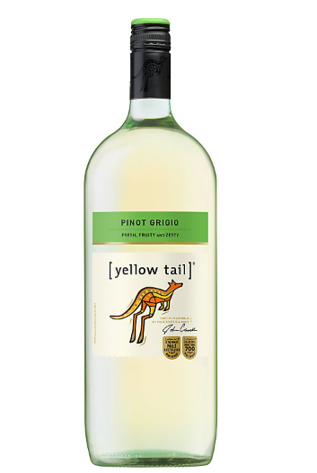 yellow tail pinot grigio 1.5L