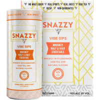 Snazzy's Half & Half Whiskey Cocktail (355mL)