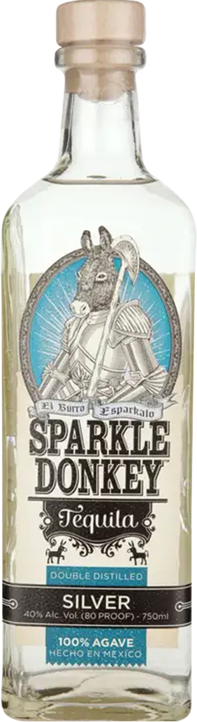 Sparkle Donkey Silver Tequila