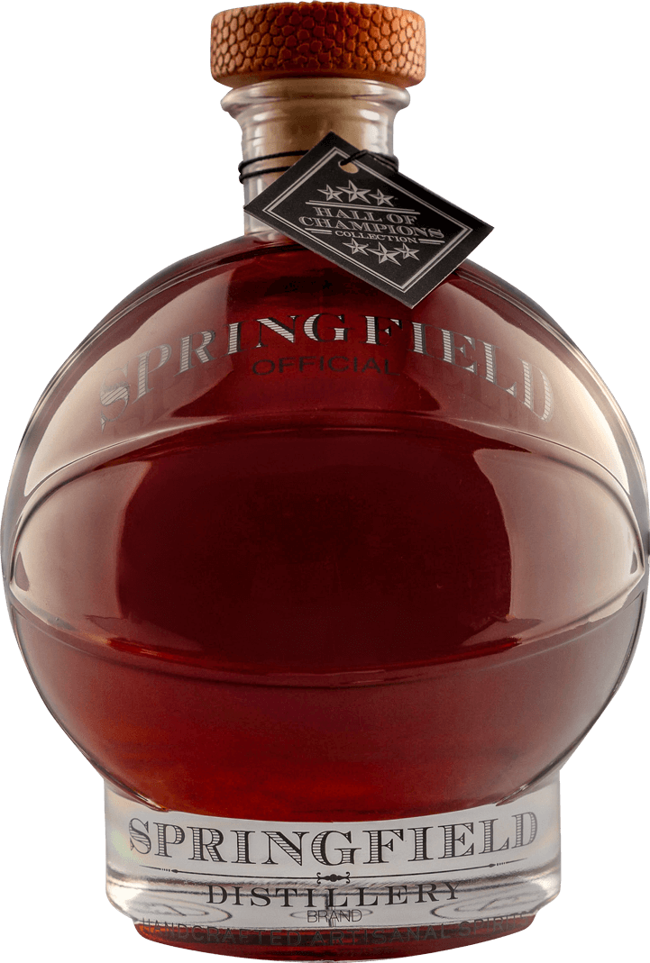 Springfield Distillery Bourbon Whiskey in a Basketball Decanter