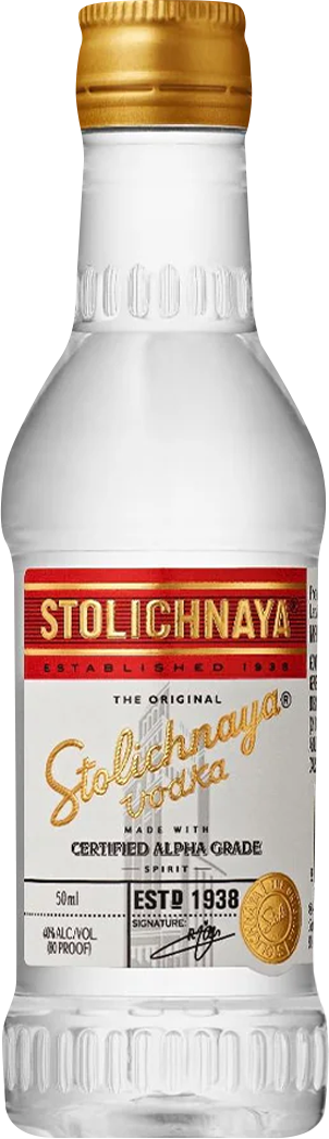 Stolichnaya Red Vodka (50mL)
