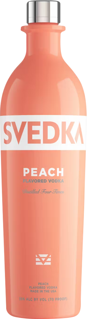 Svedka Peach Flavored Vodka (1L)