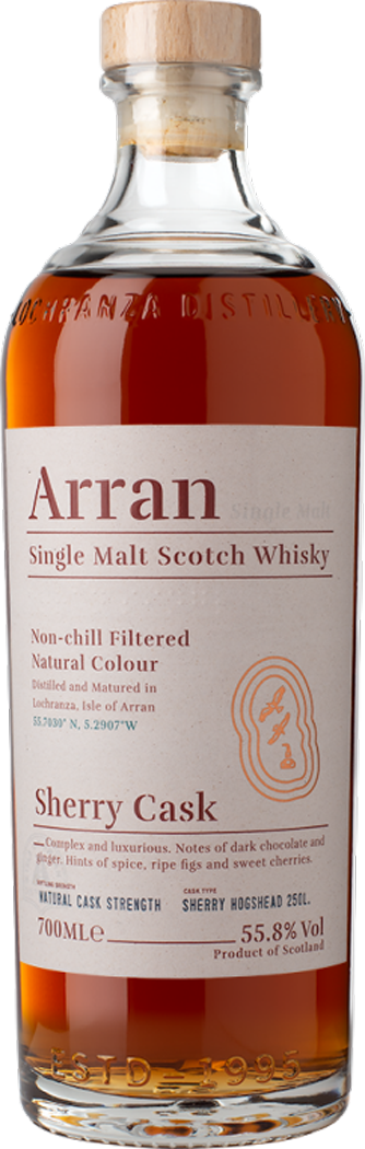 The Arran Malt Distillery Sherry Cask Single Malt Scotch Whisky
