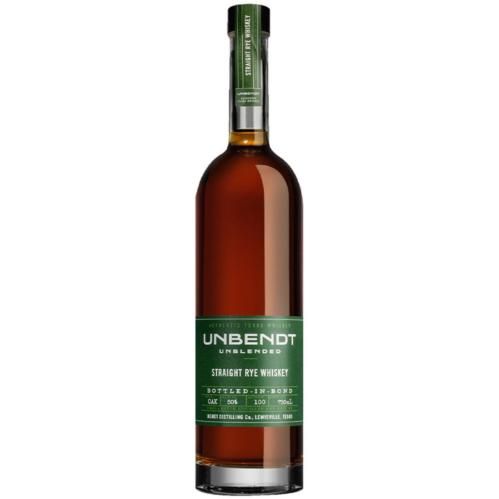 Unbendt Bottled in Bond Straight Rye Whiskey