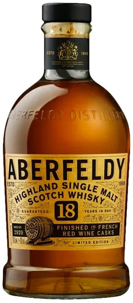 Aberfeldy 18 Year Old Pauillac Finished Scotch Whisky