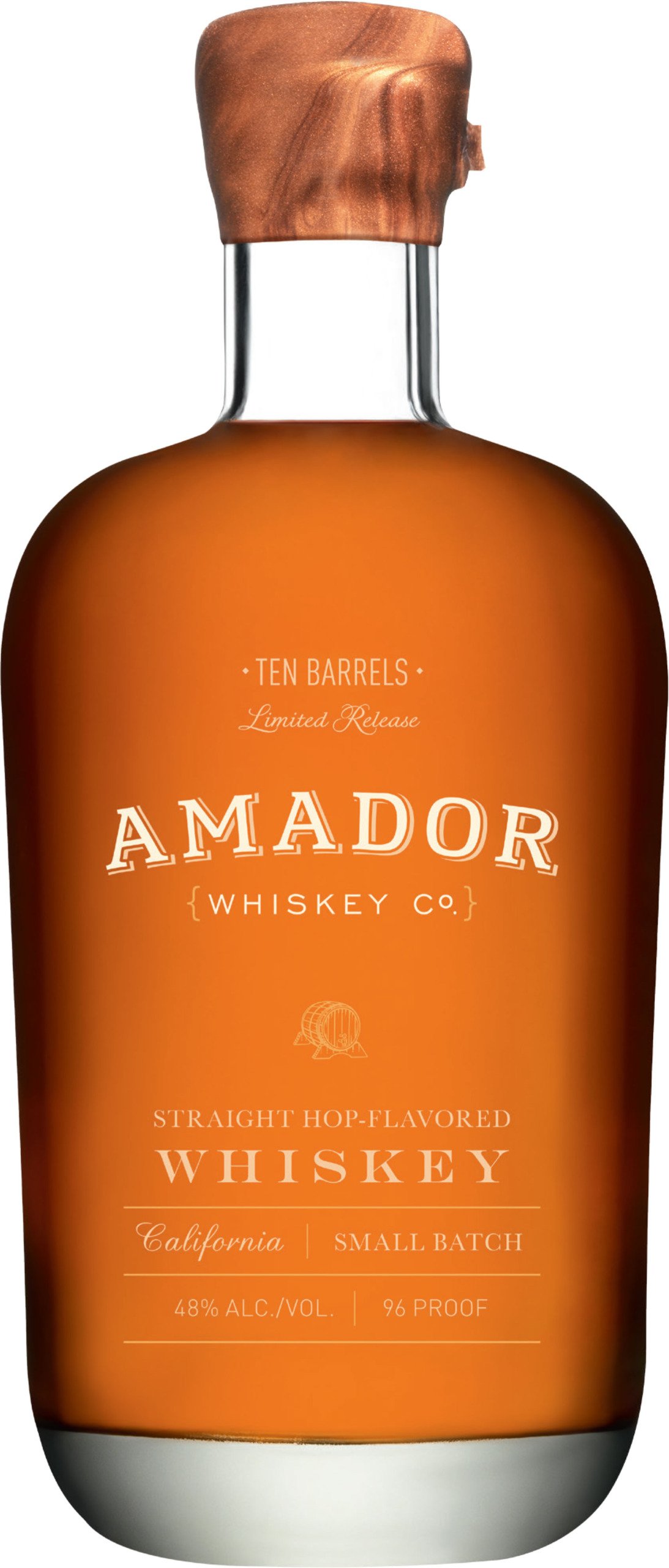 Amador Ten Barrels Straight Hop Flavored Whiskey