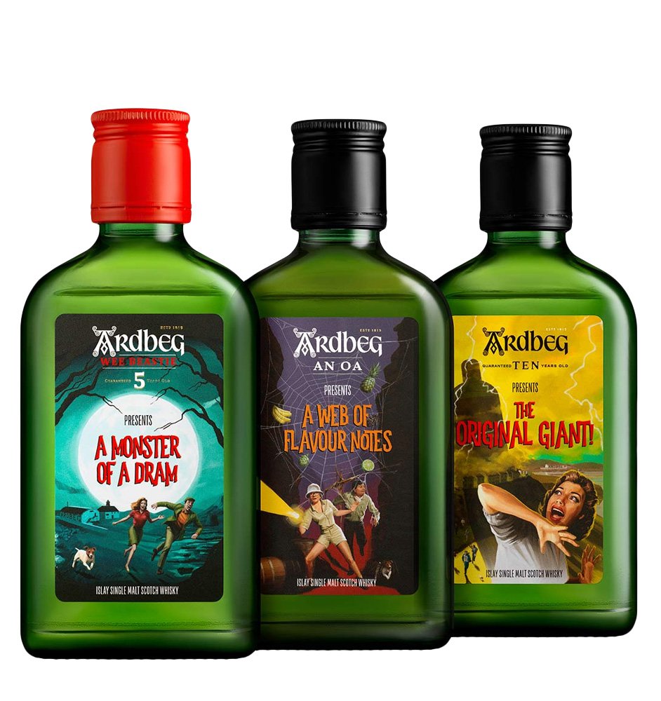 Ardbeg The Three Monsters of Smoke Gift Set
