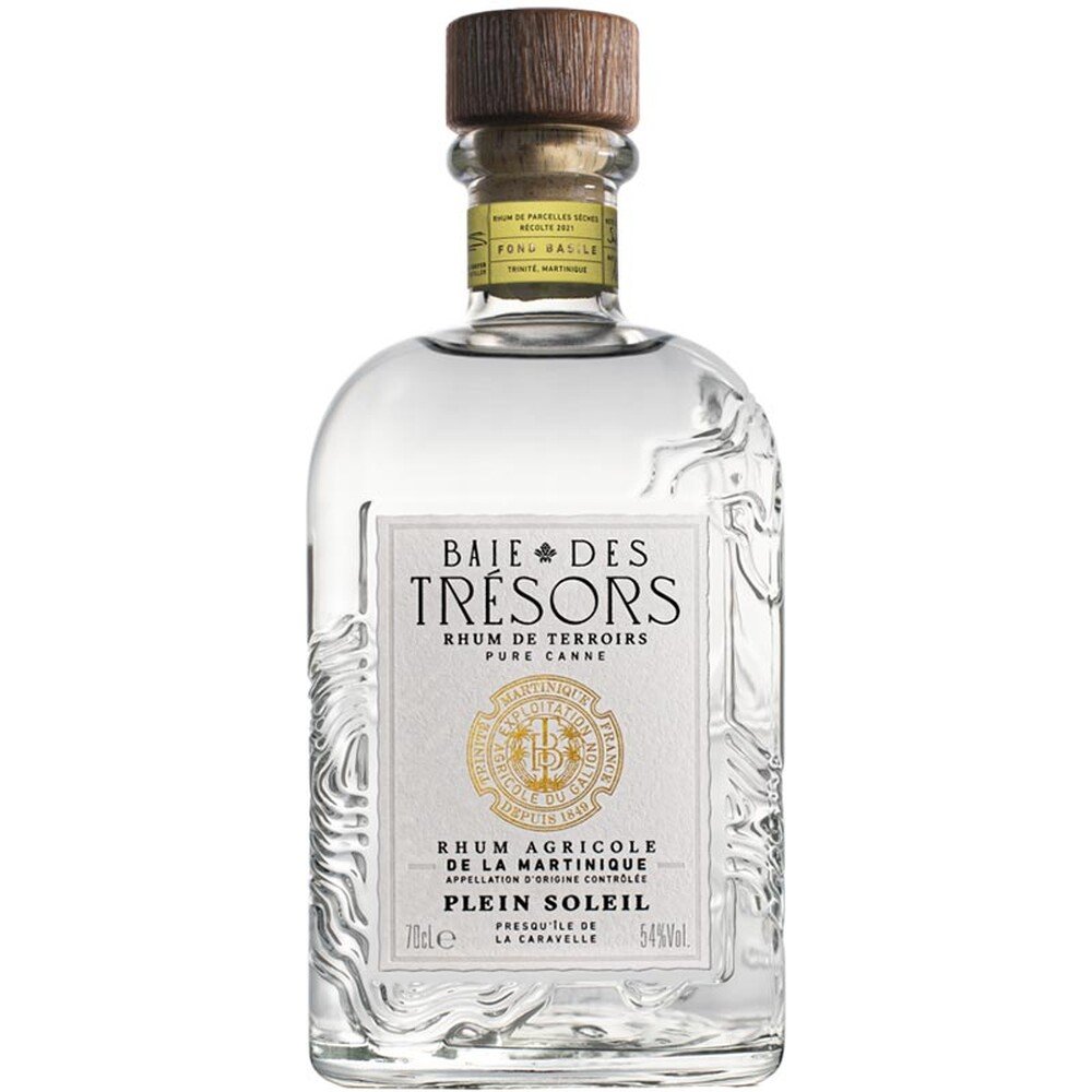 Baie des Trèsors Martinique Plein Soleil Rhum Blanc