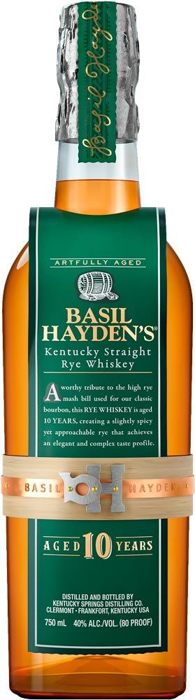 Basil Hayden's 10 Year Old Rye Whiskey
