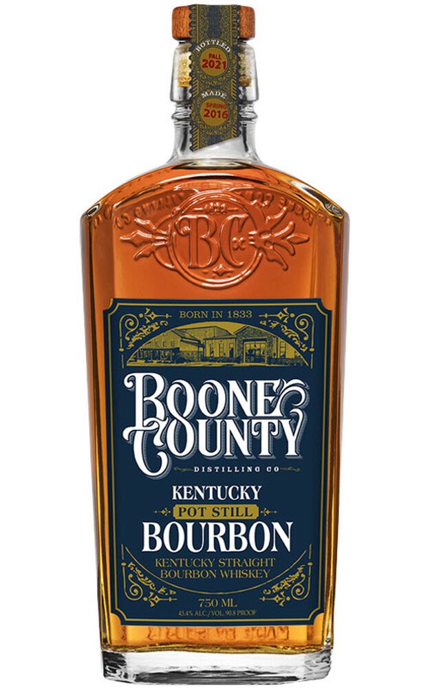 Boone County Kentucky Pot Still Bourbon Whiskey
