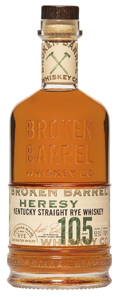 Broken Barrel Heresy Rye Whiskey