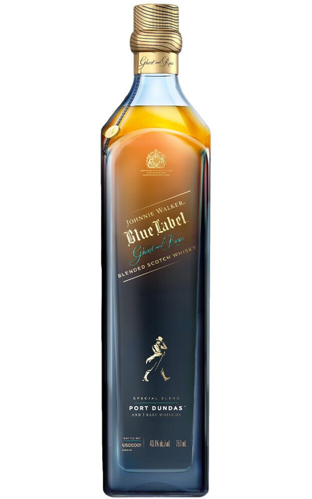 Johnnie Walker Blue Label Ghost & Rare Port Dundas Blended Scotch Whisky