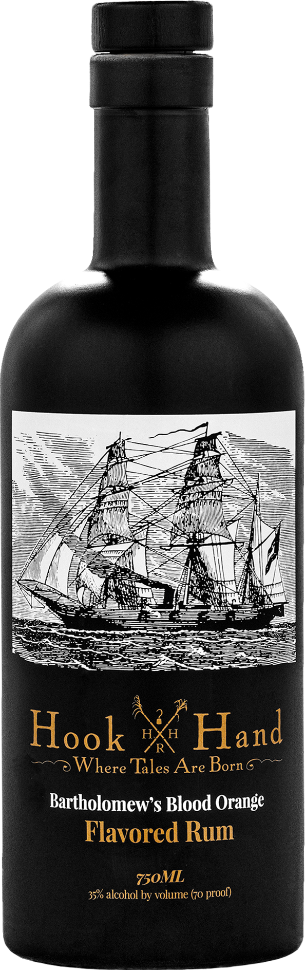 Hook Hand Bartholomew's Blood Orange Flavored Rum
