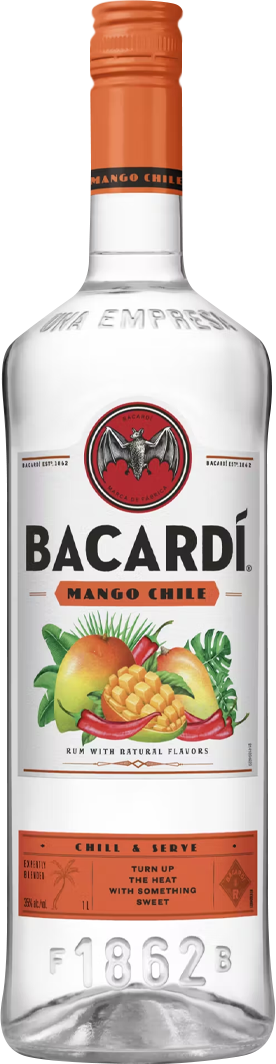Bacardi 'Mango Chile' Rum (1L)