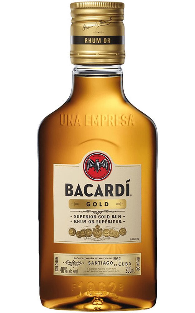 Bacardi Gold Rum (200mL)