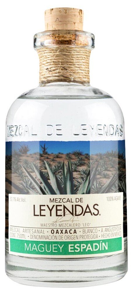 Mezcal de Leyendas Maguey Espadin Oaxaca