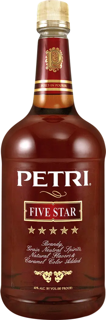 Petri Five Star Brandy (1L)