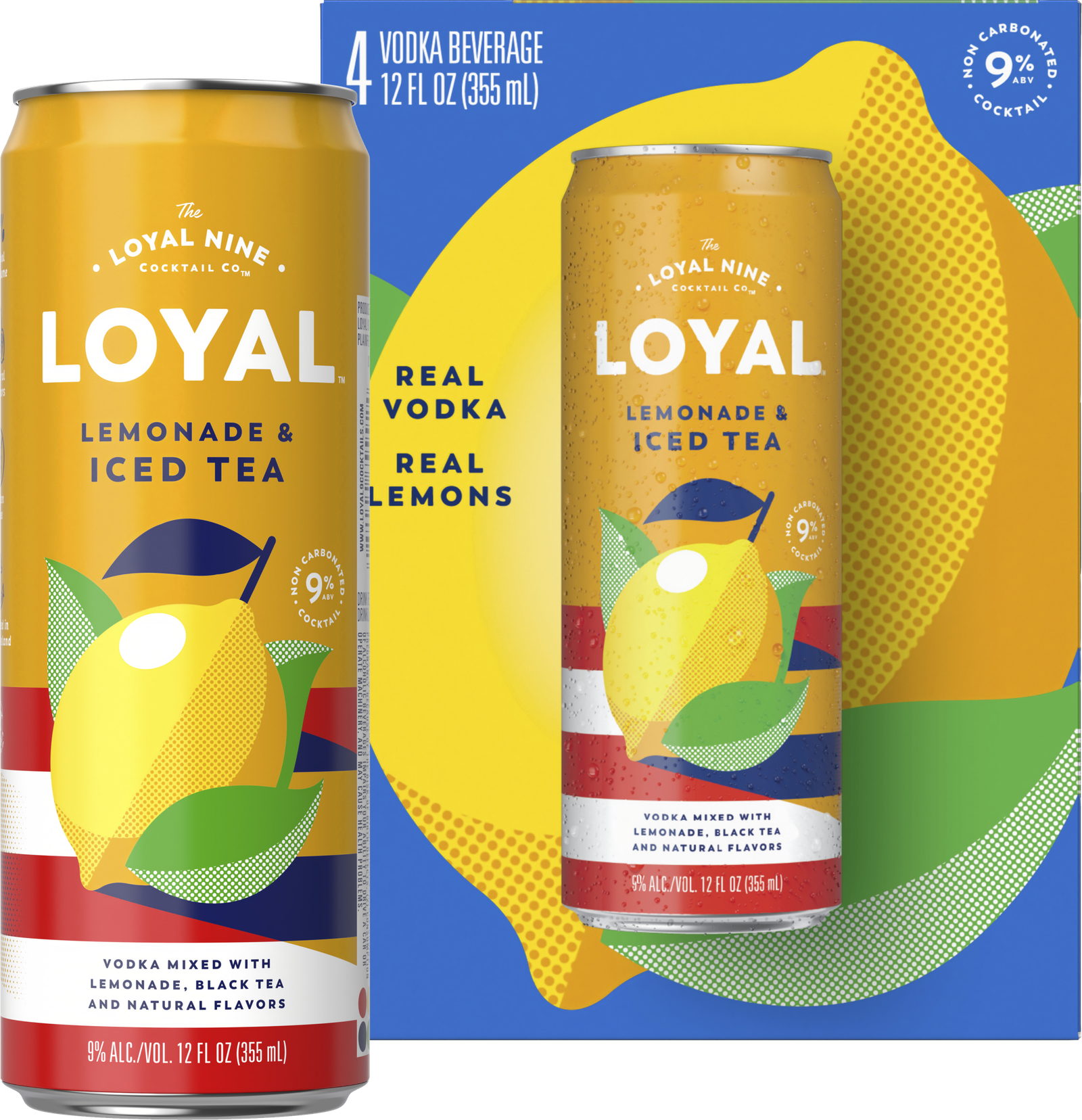 Loyal Nine Lemonade + Iced Tea Cocktail 4-Pack