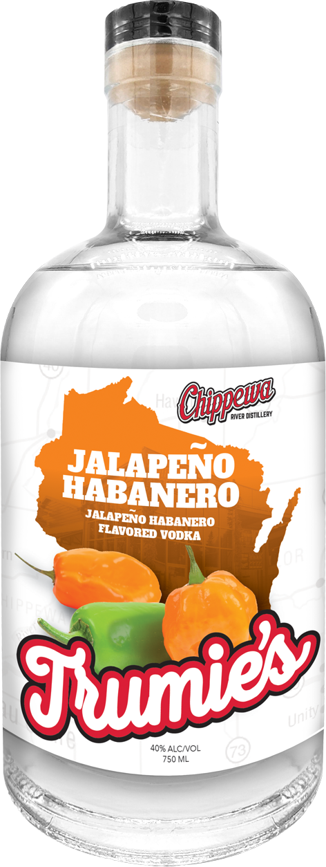 Chippewa Distillery Trumie's Jalapeno Habanero Vodka
