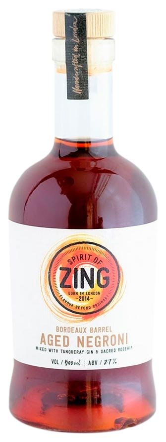 World of Zing Bordeaux Cask Aged Negroni (500mL)