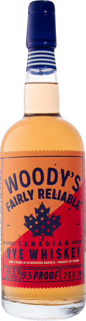 Woody's Fairly Reliable Canadian Rye Whiskey