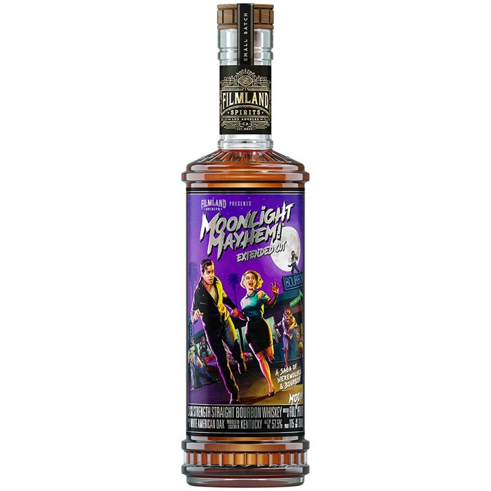 Filmland Moonlight Mayhem Extended Cut Cask Strength Straight Bourbon Whiskey