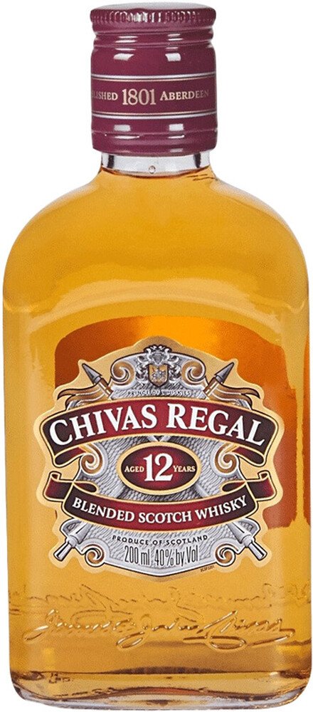 Chivas Regal 12 Year Old Scotch Whisky (200mL)