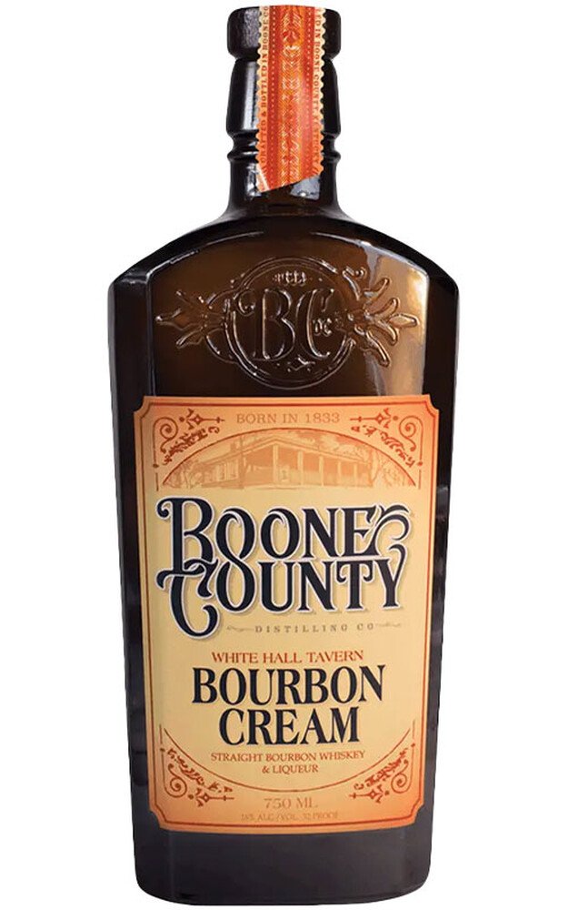 Boone County Whitehall Bourbon Cream Straight Bourbon Whiskey & Liqueur
