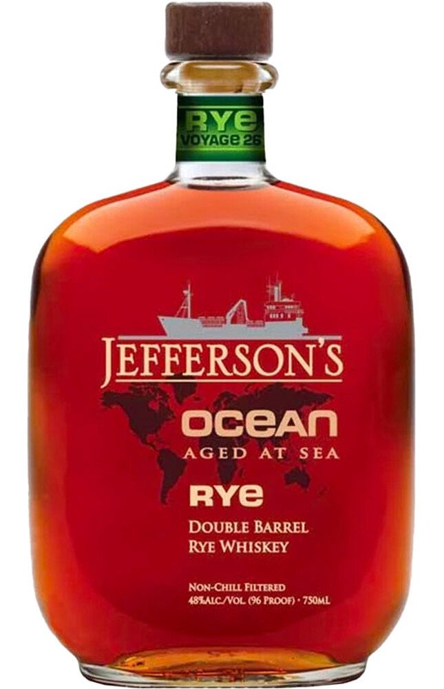 Jefferson's Ocean Aged At Sea Double Barrel Rye Whiskey