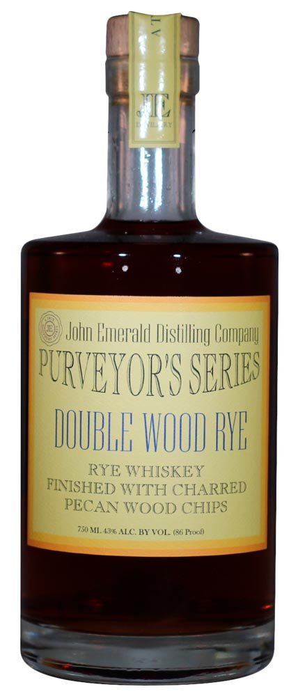 John Emerald Purveyor's Series Double Wood Rye Whiskey