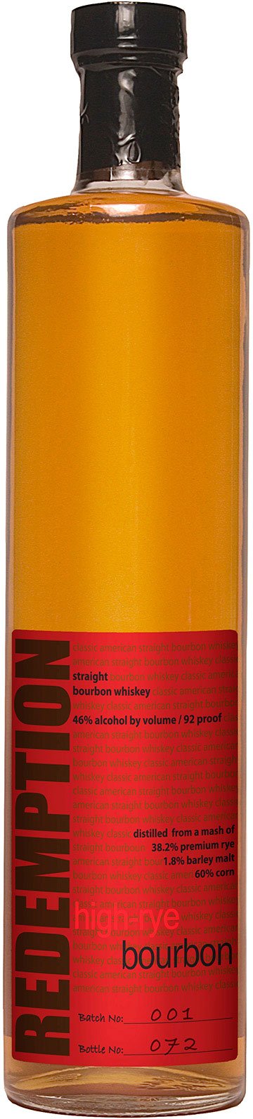 Redemption High Rye Straight Bourbon Whiskey