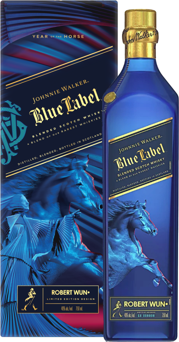 Johnnie Walker Blue Label Limited Edition 2026 Year of the Horse Blended Scotch Whisky