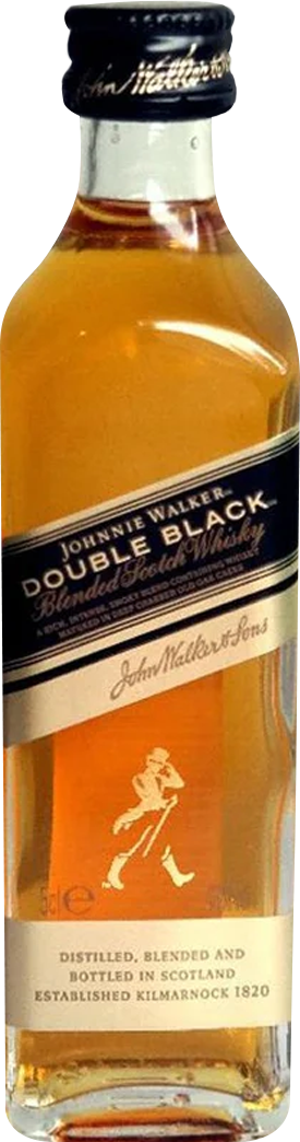 Johnnie Walker Double Black Blended Scotch Whisky (50mL)