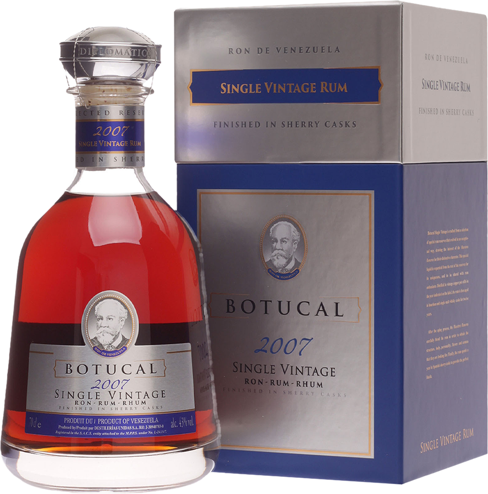 2007 Diplomatico - Botucal Single Vintage Rum