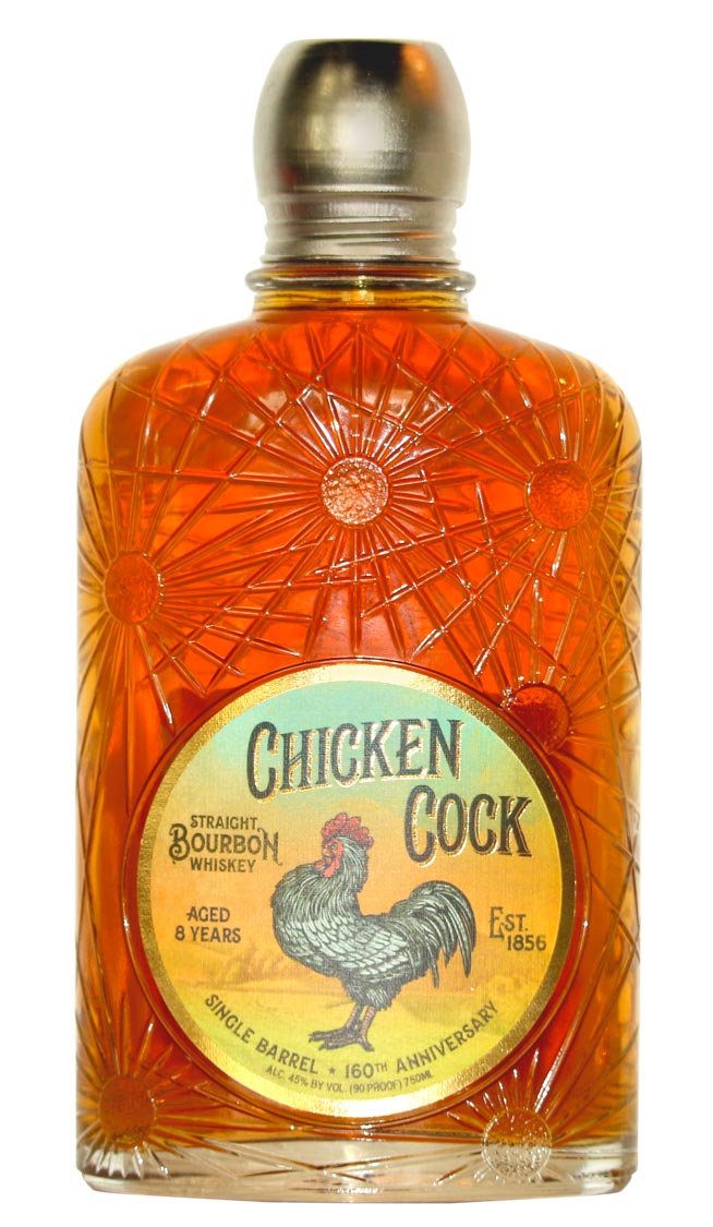 Chicken Cock 8 Year Old Single Barrel Bourbon Whiskey