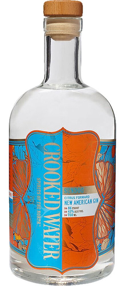 Crooked Water Sundog Citrus Forward New American Gin