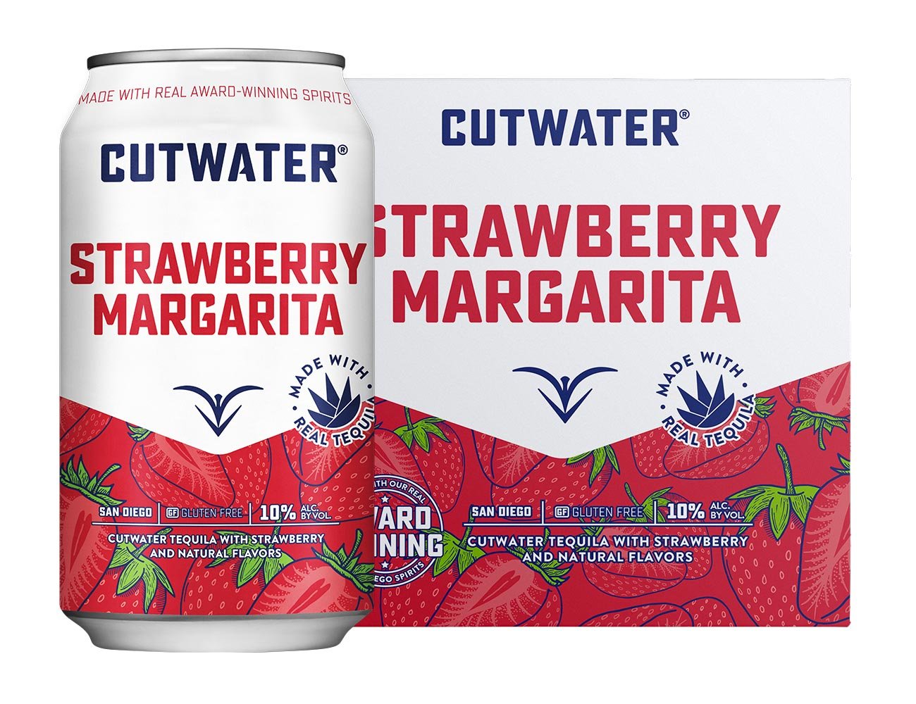 Cutwater Strawberry Margarita 4-Pack