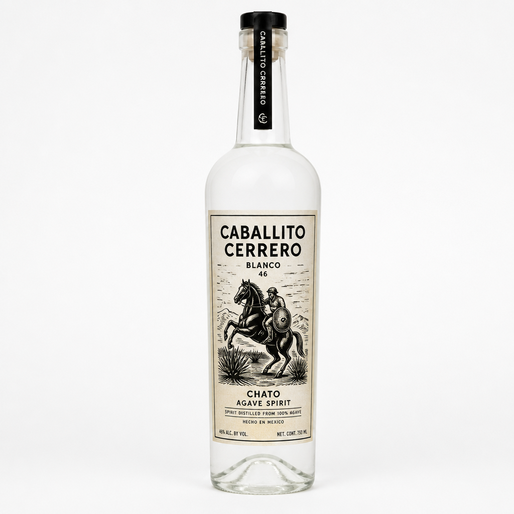 Caballito Cerrero Blanco 46 Chato Agave Spirit