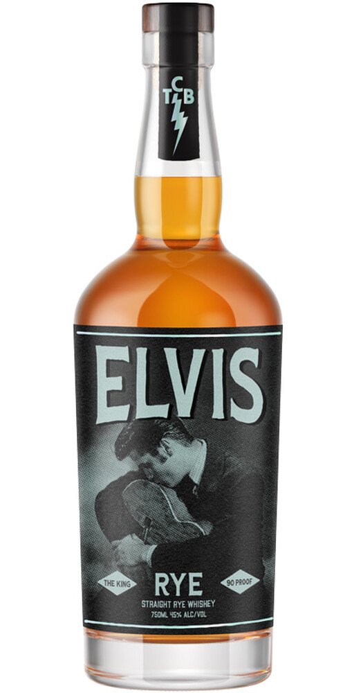 Elvis The King Straight Rye Whiskey