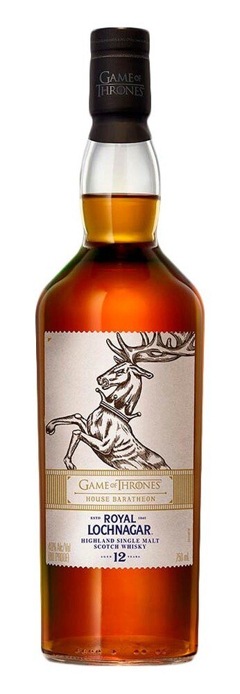 Game of Thrones House Baratheon Royal Lochnagar 12 Year Old Single Malt Scotch Whisky