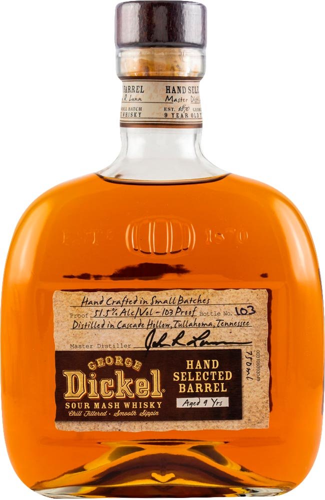 George Dickel 9 Year Old Hand Selected Barrel