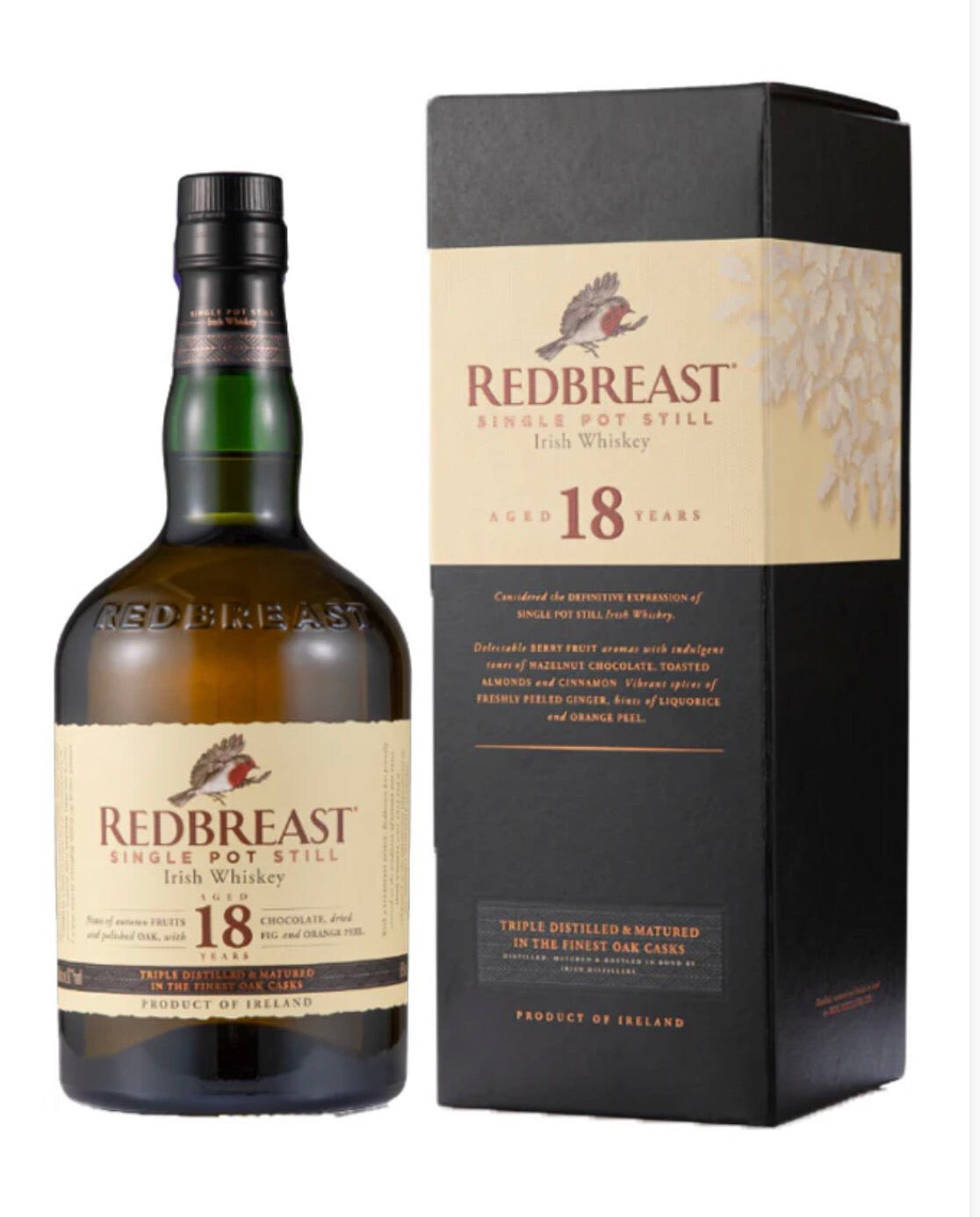 Redbreast 18 Year Old Irish Whiskey