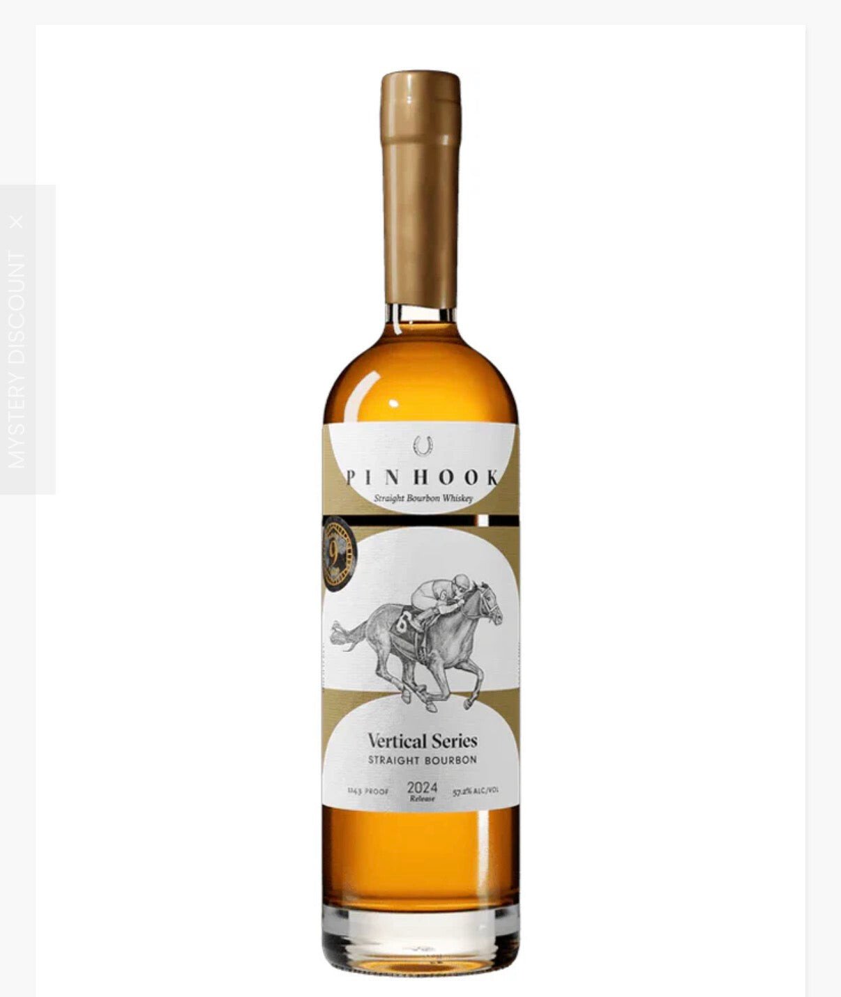 Pinhook Vertical Series Bourbon War 9 Year Old Bourbon Whiskey 2024