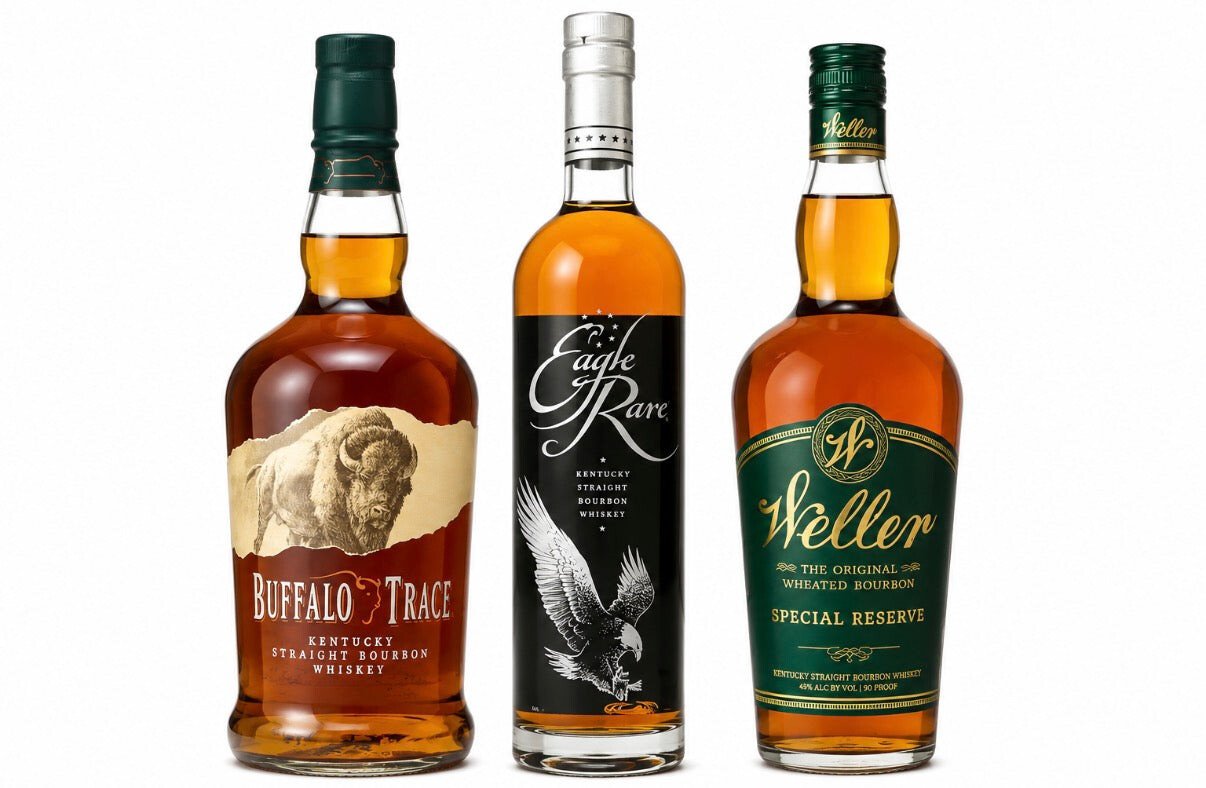 Weller Special Reserve , Buffalo Trace, Sazerac Rye Bundle