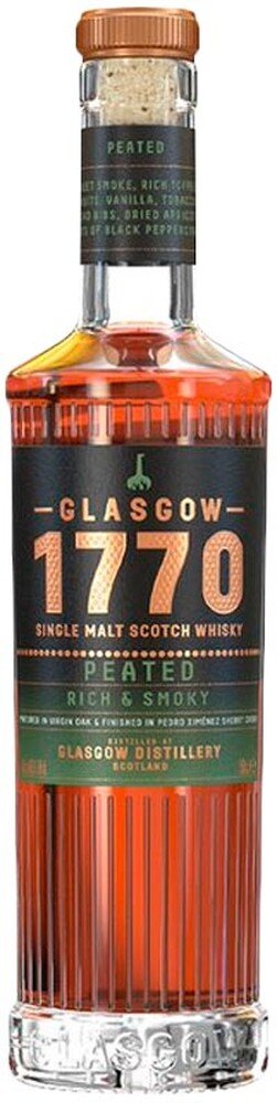 Glasgow 1770 Peated Rich & Smoky Scotch Whisky