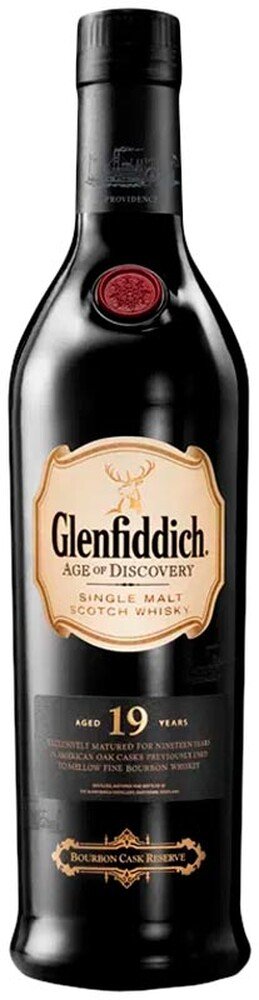 Glenfiddich Age of Discovery 19 Year Old Bourbon Cask Reserve Single Malt Scotch Whisky