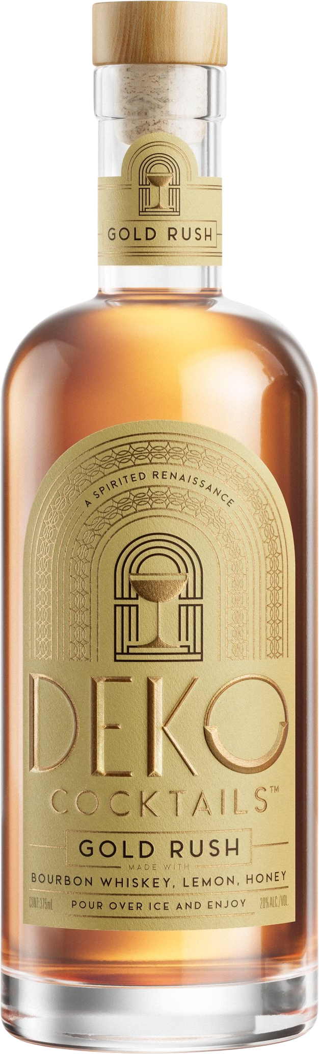 Deko Gold Rush Cocktail (375mL)